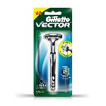 Gillette Vector Plus Manual Shaving Razor Twin Blades