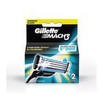 Gillette Mach3 Shaving Cartridge 3 Blades 2 pcs