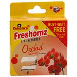 Freshomz Orchid Air Freshener Block 50 g (Buy 1 Get 1 Free Pack Inside)