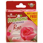 Freshomz Rose Air Freshener Block 50 g (Buy 1 Get 1 Free Pack Inside)