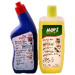 Expelz Plus Toilet Cleaner with Mopz Fresh Lime Surface Cleaner Combo Pack (500 ml + 500 ml)