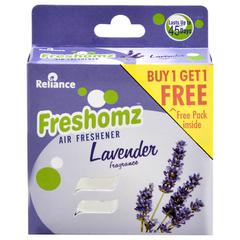 Freshomz Lavender Air Freshener Block 75 g (Buy 1 Get 1 Free Pack Inside)