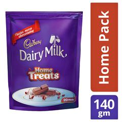 Cadbury Dairy Milk Home Treats Mini Chocolate Bar 140 g