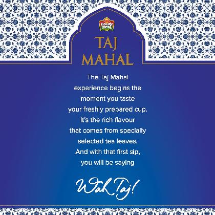 Taj Mahal Tea 250 g (Carton)