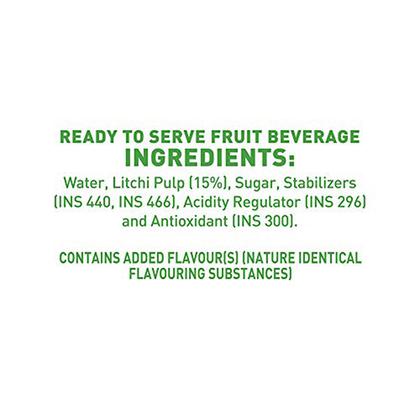 B Natural Litchi Juice 1 L