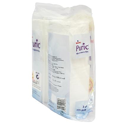 Puric Toilet Paper Roll 235 pulls (Pack of 4)