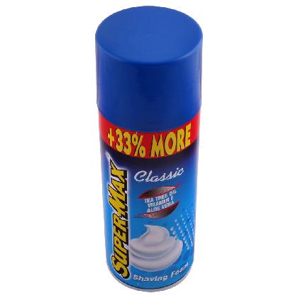 Supermax Classic Shaving Foam 400 ml