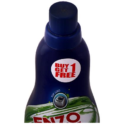 Enzo Matic Top Load Liquid Detergent 500 ml (Buy 1 Get 1 Free)