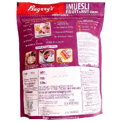 Bagrry's Fruit & Nut Muesli with Cranberries 750 g