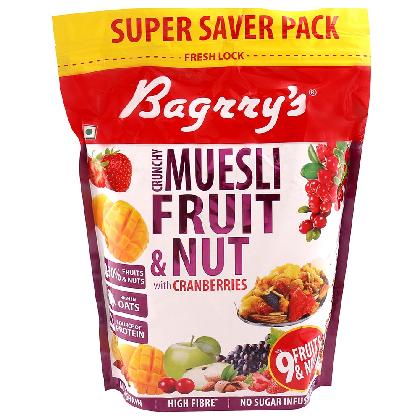 Bagrry's Fruit & Nut Muesli with Cranberries 750 g