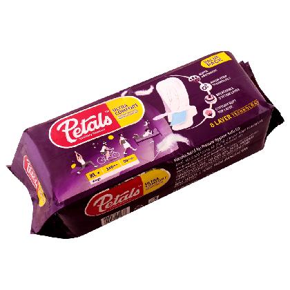 Buy Petals Ultra Comfort Sanitary Napkins with Wings (XL) 8 pads