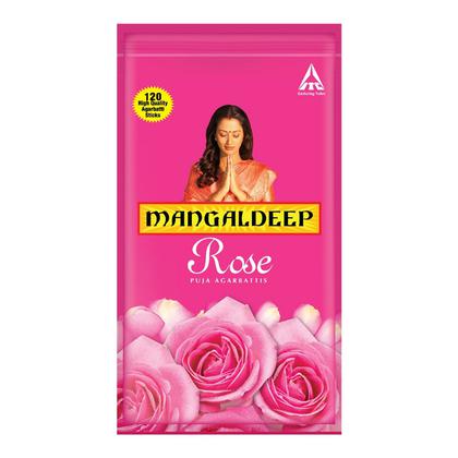 Mangaldeep Rose Agarbatti 120 pcs